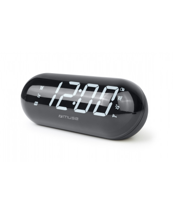 Radiobudzik Muse z wyświetlaczem Jumbo M-19 GL Radio FM