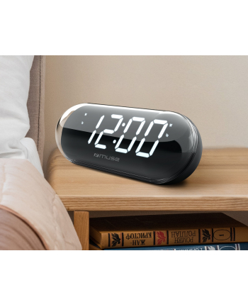 Radiobudzik Muse z wyświetlaczem Jumbo M-19 GL Radio FM
