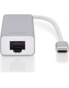 digitus HUB 3-portowy USB Typ C 30 HighSpeed z LANGigabit LAN adapter, aluminium - nr 12