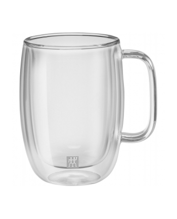 Zestaw dwóch szklanek do latte macchiato z uchwytem Zwilling Sorrento - 450 ml