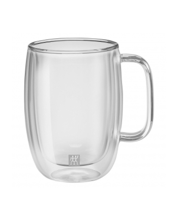 Zestaw dwóch szklanek do latte macchiato z uchwytem Zwilling Sorrento - 450 ml