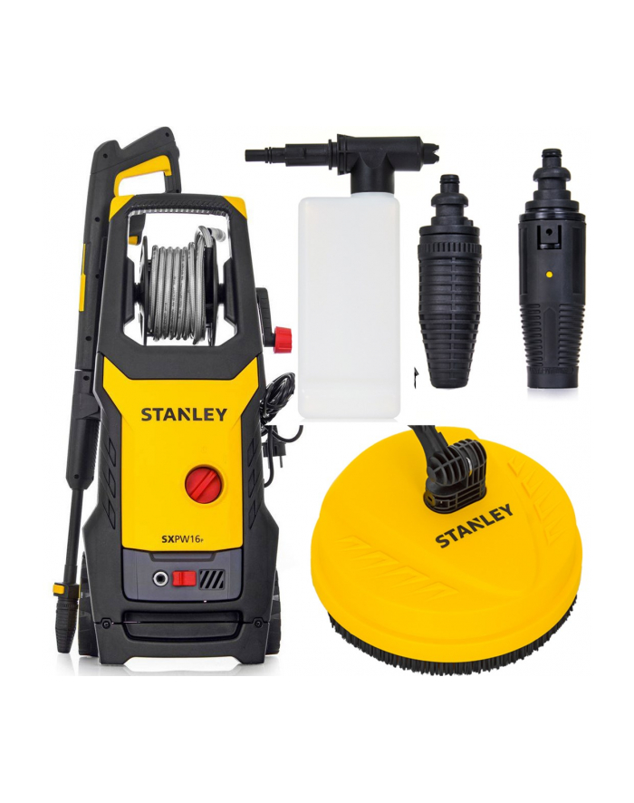 stanley myjka ciśnieniowa 1600w 125bar 420l/h 8,8kg plus akces stan główny