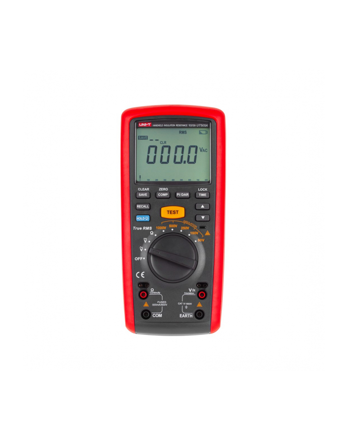 uni-t Miernik rezystancji izolacji model UT505A główny