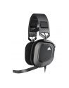 Zestaw słuchawkowy USB Corsair HS80 RGB, karbon - nr 4