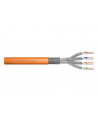 Kabel instalacyjny DIGITUS kat7, S/FTP, Dca, AWG 23/1, LSOH, 100m, pomarańczowy, folia - nr 28