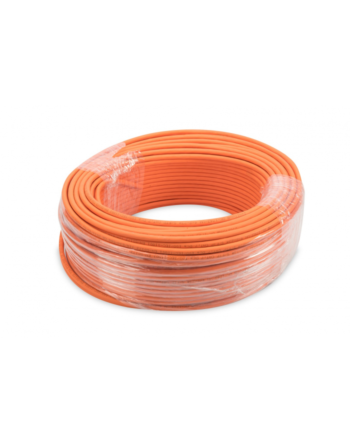 Kabel instalacyjny DIGITUS kat7, S/FTP, Dca, AWG 23/1, LSOH, 100m, pomarańczowy, folia główny