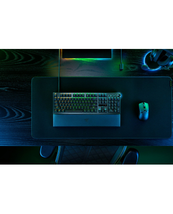 Razer | Klawiatura do gier | Huntsman V3 Pro | Klawiatura do gier | Przewodowe | Skandynawski | Czarny | Analogowy optyczny