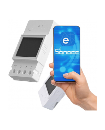 SONOFF POW Elite | POWR320D | Przekaźnik Wifi z funkcją pomiaru zużycia prądu i mocy