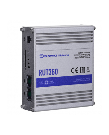 Teltonika RUT360 Router 4G LTE, WiFi, 1x SIM, 2x LAN/WAN