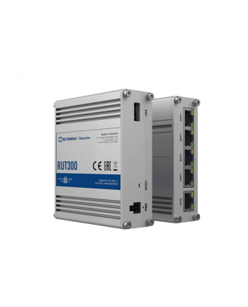 Teltonika RUT300 Router kablowy 5x LAN/WAN Fast Ethernet