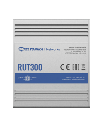 Teltonika RUT300 Router kablowy 5x LAN/WAN Fast Ethernet