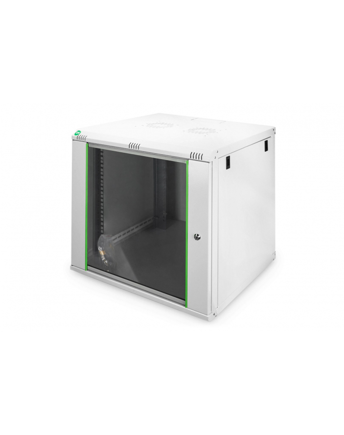 digitus Szafa sieciowa wisząca DYNAmic 19''; 12U rack 600x600, drzwi szyba, szary, niedzielona, złożona, 60kg główny