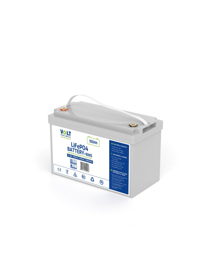 volt polska VOLT Akumulator LiFePO4 12V 100 Ah (150A) główny