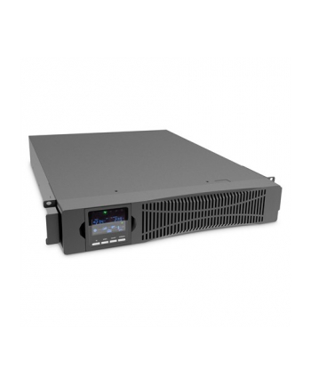 digitus Zasilacz awaryjny UPS Online Rack 19''; LCD 1500VA/1500W 3x12V/9Ah 8xC13 1xC14 USB RS232 RJ45 GŁ460mm
