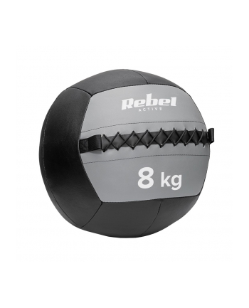 Piłka lekarska do ćwiczeń 8 kg REBEL ACTIVE