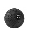 Mała piłka lekarska do ćwiczeń rehabilitacyjna Slam Ball 23cm 6kg, REBEL ACTIVE - nr 1