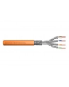 Kabel instalacyjny DIGITUS kat7, S/FTP, Dca, AWG 23/1, LSOH, 100m, pomarańczowy, folia - nr 28