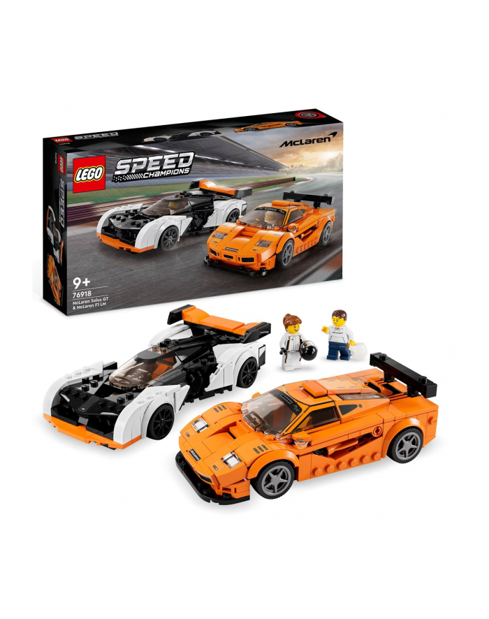 LEGO 76918 SPEED CHAMPIONS McLaren Solus GT i McLaren F1 LM p4 główny
