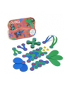 clics toys Clixo klocki magnetyczne origami 30el zielono niebieski - nr 1