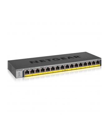 netgear 16-PORT POE/POE+GB UNMGD SWITCH/76W