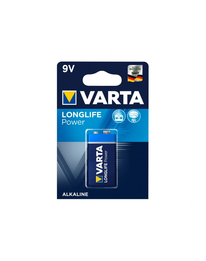 Bateria alkaliczna VARTA 9V LONGLIFE 1szt/bl główny