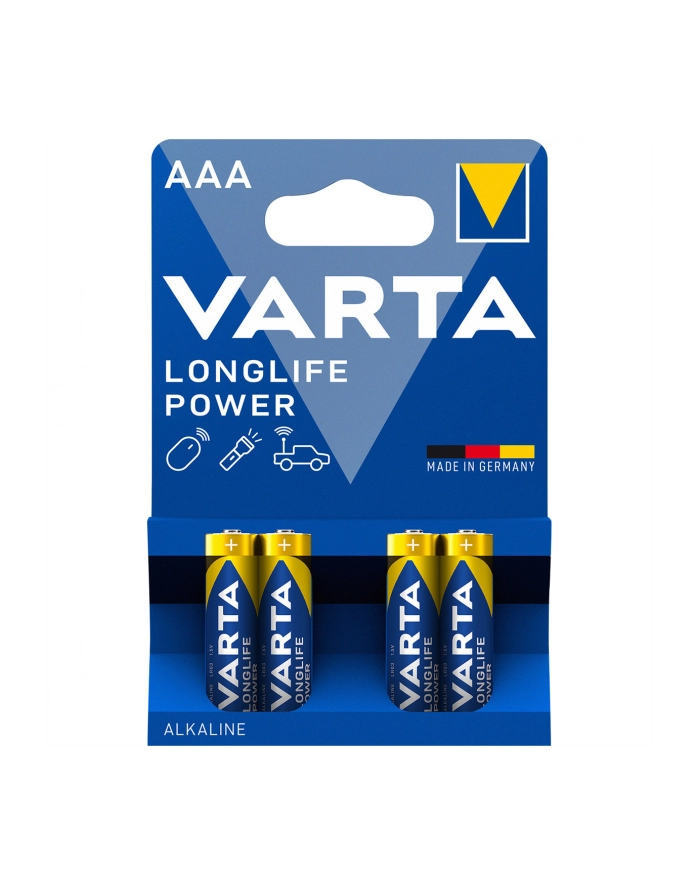 Bateria alkaliczna VARTA LR03 LONGLIFE 4szt/bl główny