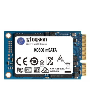 kingston 256GB KC600MS SATA3 MSATA SSD/ONLY DRIVE