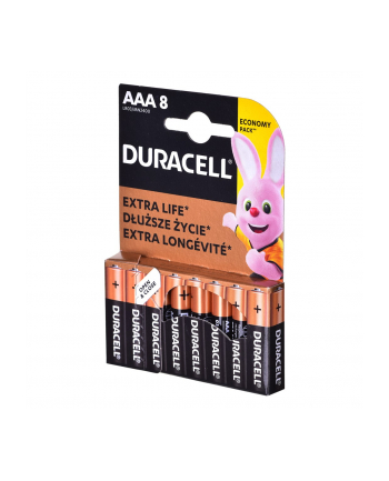 DURACELL Podstawowy MN2400 AAA BL8 Duracell nr 2