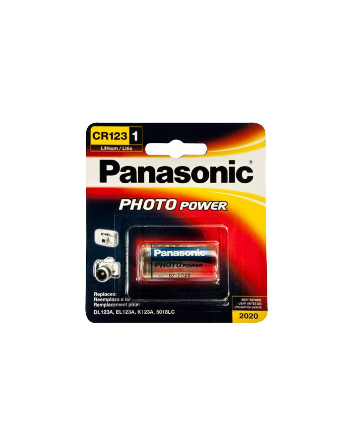 Bateria Panasonic CR123 główny