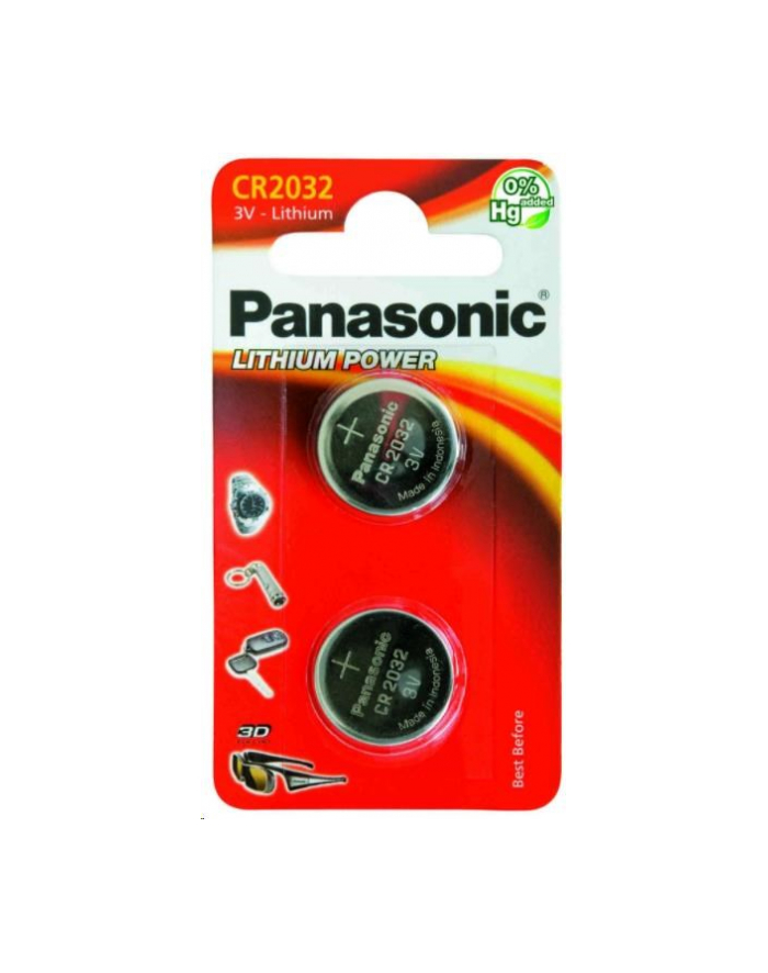 PANASONIC BATERIA  CR 2032EP/2B główny
