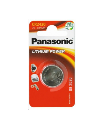 Bateria CR2430 1BL PANASONIC 3V 300mAh (1 szt) nr 1