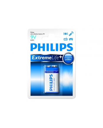 BATERIA 6LR61 PHILIPS EXTREMELIFE 9V 133 B/C