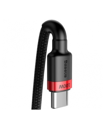 CABLE USB TO USB-C 2M/RED/BLACK CATKLF-AL91 BAS(wersja europejska)S