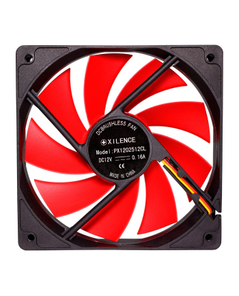 WENTYLATOR OBUDOWY 120MM REDWING BIG4PIN 12V XF039 XILENCE nr 1
