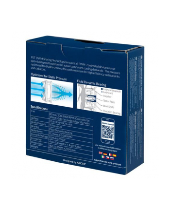 arctic cooling CASE FAN 80MM/ACFAN00150A ARCTIC