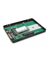 digitus Adapter na dysk SATA HDD 2,5''; M2/mSATA3,6 Gbit/s, zapis do 520 MB/s aluminiowa - nr 3
