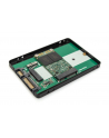 digitus Adapter na dysk SATA HDD 2,5''; M2/mSATA3,6 Gbit/s, zapis do 520 MB/s aluminiowa - nr 4
