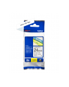 bczerwonyher TZE-251 LAMINATED TAPE 24MM 8M/BLACK ON WHITE - nr 3