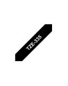 bczerwonyher TZE-335 LAMINATED TAPE 12MM 8M/WHITE ON BLACK - nr 1