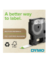 dymo D1-TAPE 9MM X 7M/BLACK ON TRANSPARENT - nr 14