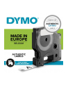 dymo D1-TAPE 9MM X 7M/BLACK ON TRANSPARENT - nr 28