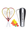 Zestaw do Speedmintona Racketball Set Dunlop żólto-czerwone 762091 - nr 1