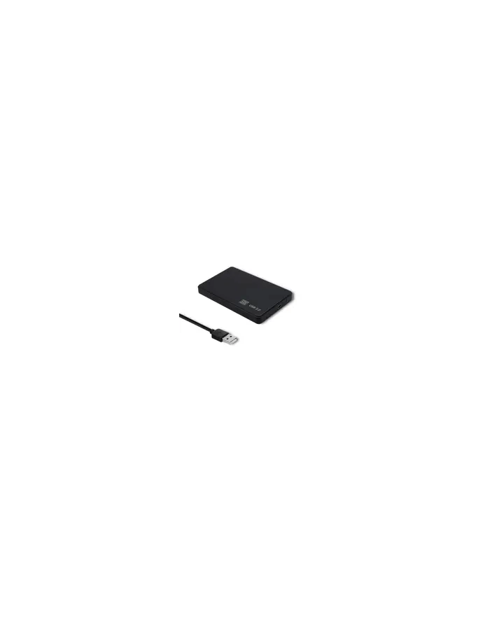 Qoltec Obudowa/kieszeń do dysków HDD/SSD 25''; SATA3 | USB 20 | Czarny główny