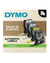 dymo D1-TAPE 9MM X 7M/BLACK ON TRANSPARENT - nr 17