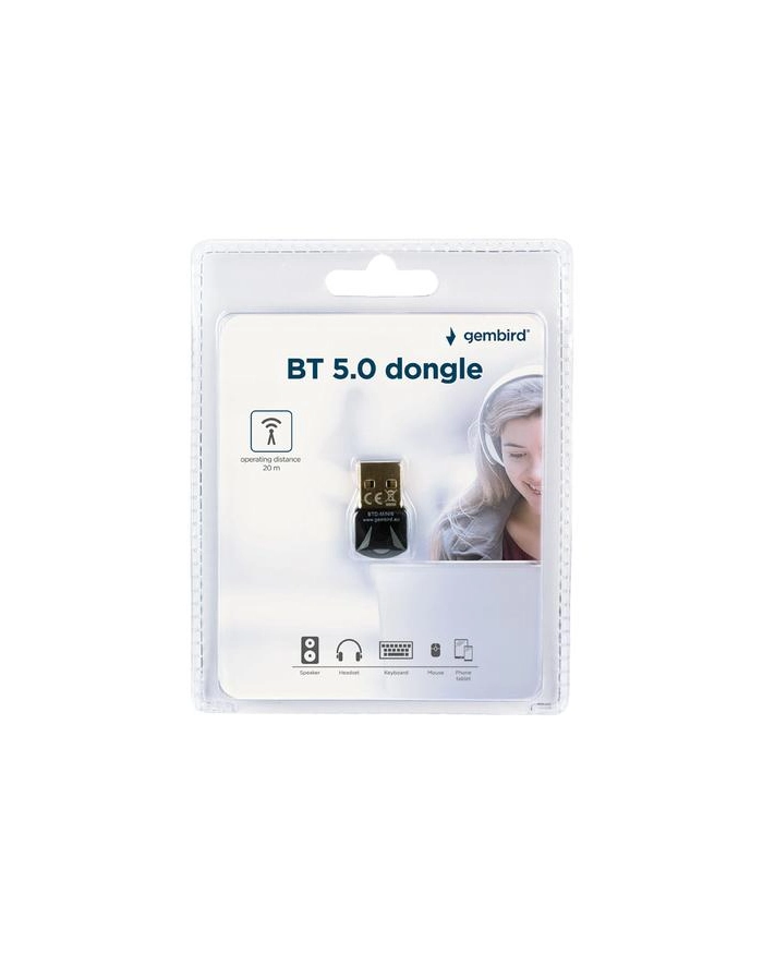 WRL DONGLE BLUETH5 USB/BTD-MINI6 GEMBIRD główny
