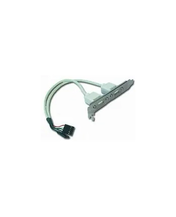 Gniazdo, śledź Gembird CC-USB-RECEPTACLE do obudowy 2x USB 20