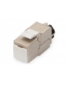 digitus Moduł (gniazdo) keystone RJ45 (8P8C) kat6A, STP,ekranowany, beznarzędziowy, stalowy, opaska czarna - nr 2