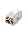 digitus Moduł (gniazdo) keystone RJ45 (8P8C) kat6A, STP,ekranowany, beznarzędziowy, stalowy, opaska czarna - nr 6
