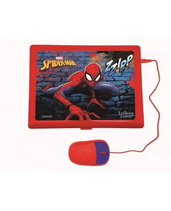 LEXIBOOK Spiderman laptop edu PL/EN/UKR JC598SPi21