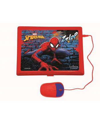 LEXIBOOK Spiderman laptop edu PL/EN/UKR JC598SPi21